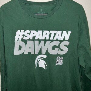 NCAA Michigan State University final four shirt